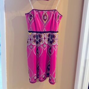 Pink sleeveless Dress